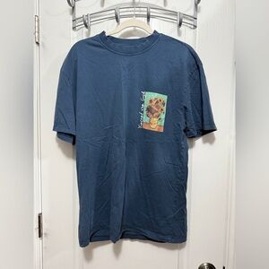 Primark Vincent Van Gogh Tee Men’s S Vase‎ With Twelve Sunflowers Double Sided